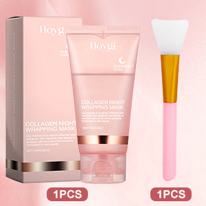 HOYGI Collagen Overnight Wrapping Peel-Off Facial Mask