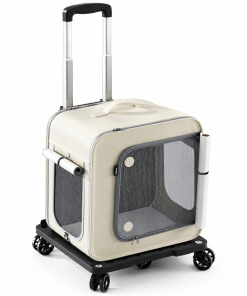 Alternative view of 3-in-1 Premium Rolling Pet Carrier Backpack for Cats & Small Dogs