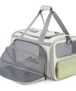 Three-Door Pet Carrier for Cats & Small Dogs