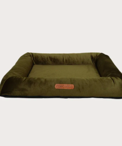 MONOLITH Premium Velvet Dog Bed with Removable Mattress - Image 5