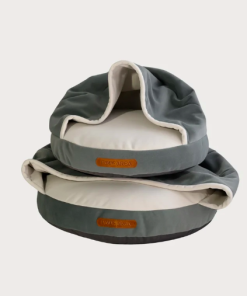 NEST Premium Velvet Dog Bed with Removable Cover
