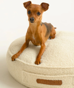 Miki Premium Round Teddy Dog Bed