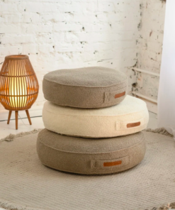 Miki Premium Round Teddy Dog Bed - Image 7
