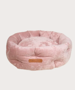 MARSHMALLOW Premium Marble Effect Velvet Dog Bed - Image 7