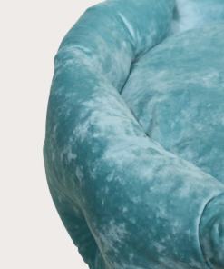 MARSHMALLOW Premium Marble Effect Velvet Dog Bed - Image 10